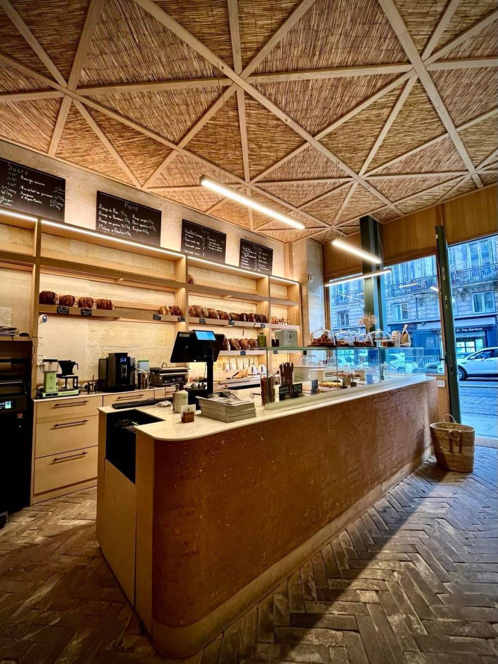 Agencement d'une boulangerie paysanne sur Bordeaux Centre